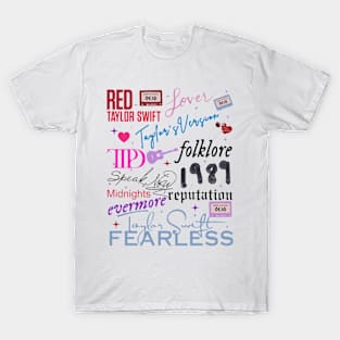 Graffiti Taylor Swift Eras T-Shirt